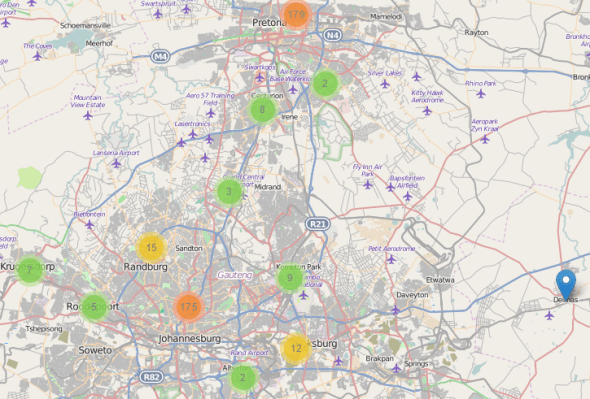 questfox_Instant_Report_IP2Location_pretoria_joburg