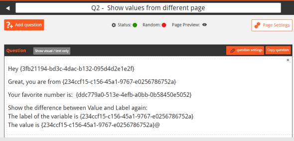 show_value_from_other_variable_questfox